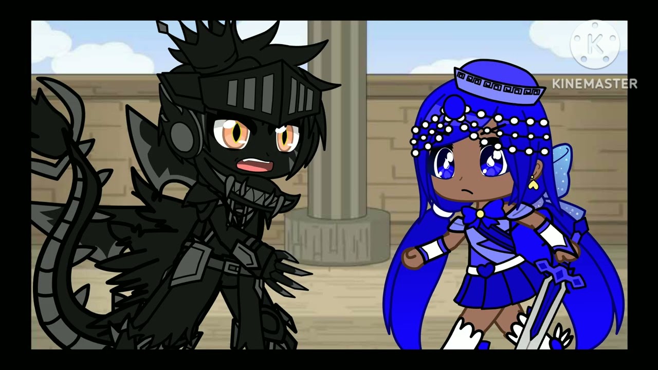 Godzilla vs cure lazuli (gacha animation) part 1