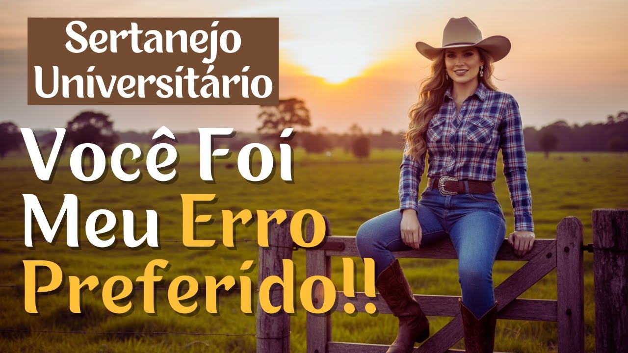 MÚSICAS SERTANEJO UNIVERSITÁRIO 2026 | Você Foi Meu Erro Preferido
