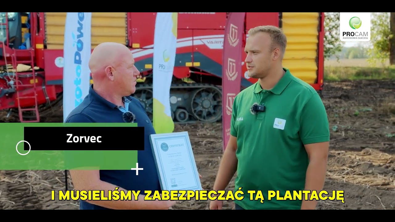 Nowy Rekord Polski w Plonie Ziemniaków: 85,473 t/ha w technologii  PROCAM w Parszkowie!