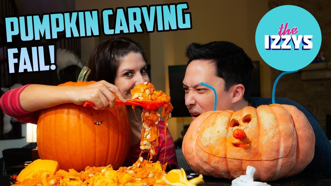 PUMPKIN CARVING FAIL
