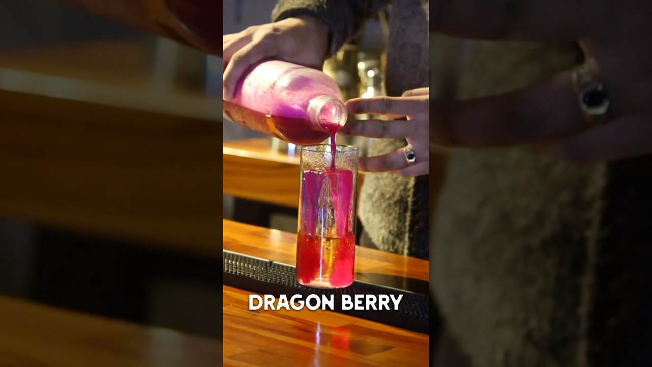 Dragon Berry Cocktail 🍸🍸🍸