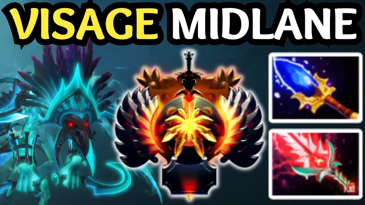 🔥 21 KILLS — VISAGE MID GOES GOD MODE 🔥 | DOTA 2 🔥