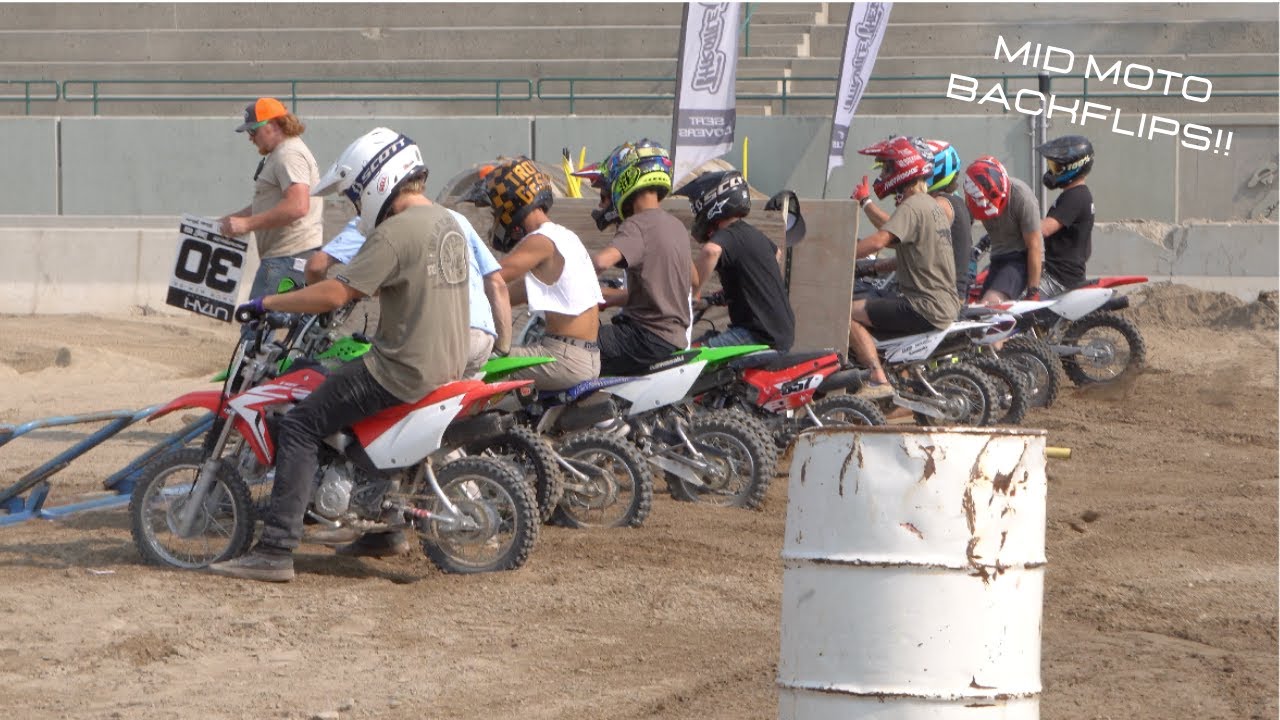 CRAZY PIT BIKE RACE TURNS INTO FIGHT! (dirtiest takeout wins cash prizes!!!)