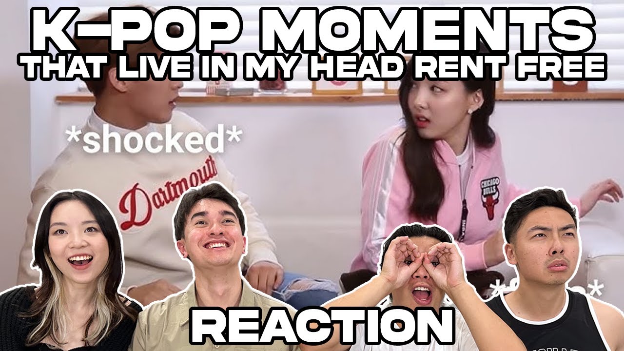 Моменты K-Pop, которые живут в моей голове без арендной платы РЕАКЦИЯ!
