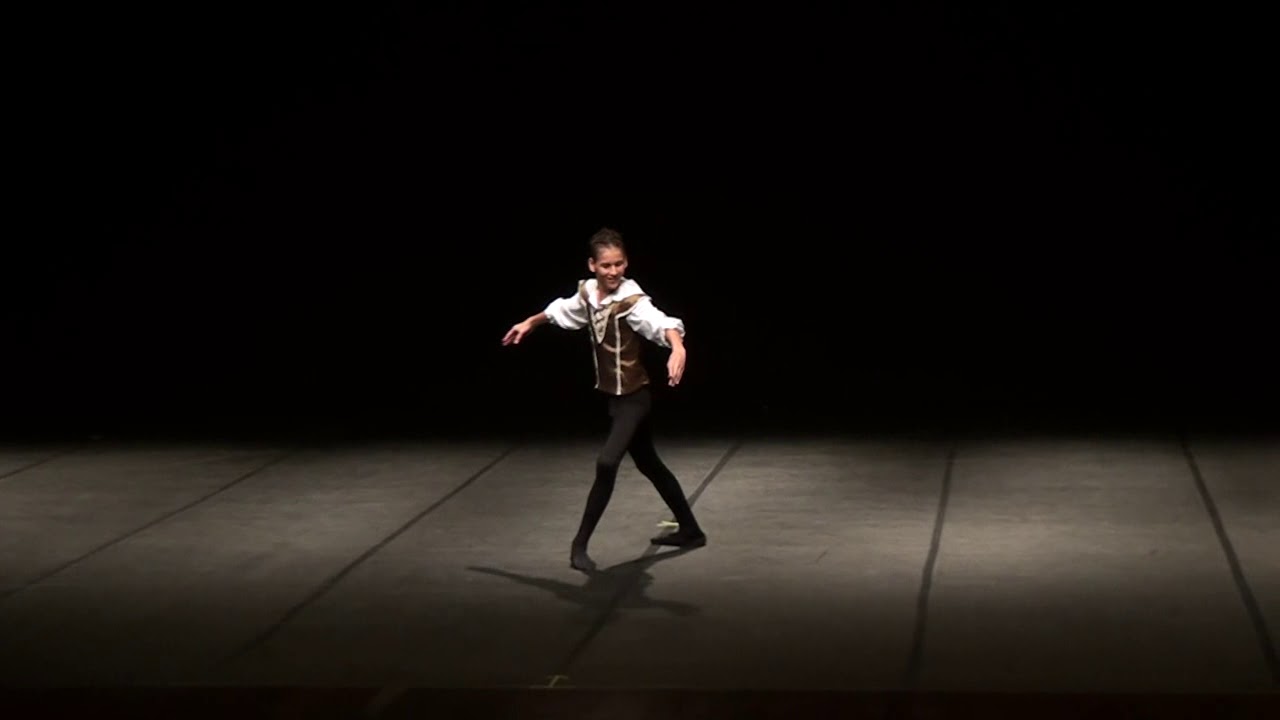 Variação masculina de repertório - Giselle: Peasant - Studio Movere - João Pessoa - Álvaro Dantas