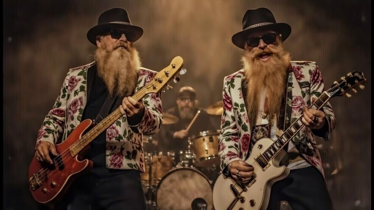 Jimi Hendrix, ZZ Top, Deep Purple, AC DC,  Led Zeppelin &ndash; Classic Blues Rock Guitars Power & Vocals