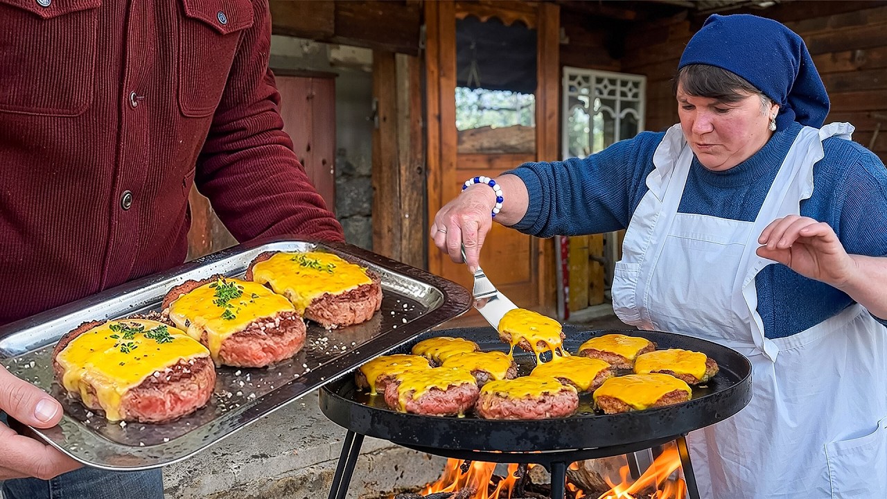 Os Melhores Hamb&uacute;rgueres Sandu&iacute;che Gigantes | Cozinhando No Campo