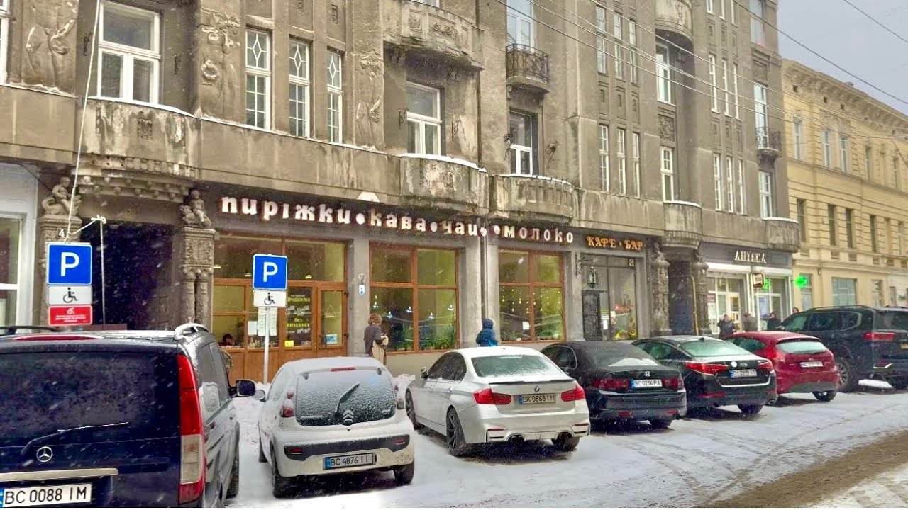Прогулянка по Львову від Січових Стрільців до пр. Шевченка #львівяквінє #lvivskijbatyar #львів
