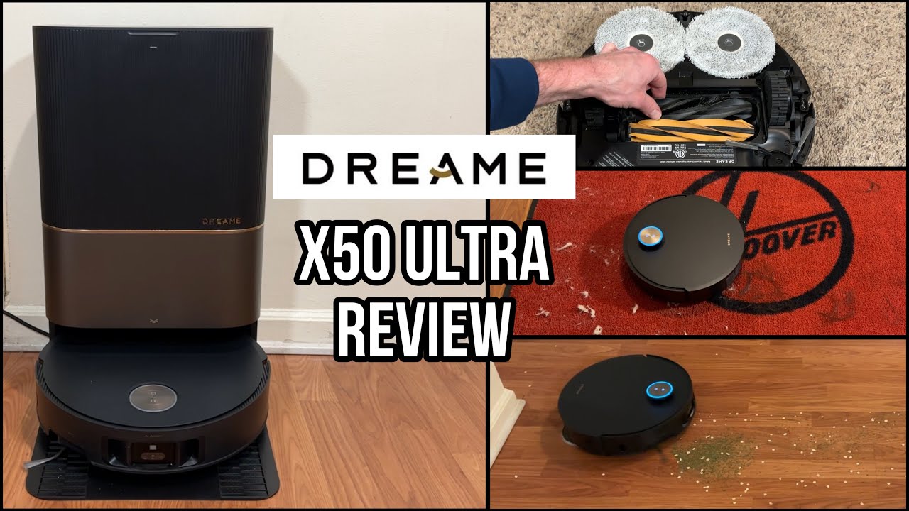 New 2025 Flagship - Dreame X50 Ultra Mopping Robot Vacuum Review Demo & Maintenance Tips