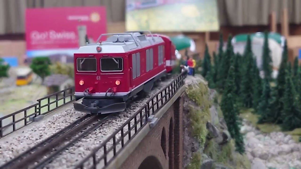 モデルアイゼンバーンクラブ　「鉄道模型とジオラマの世界　スイス氷河特急の旅」　FO Gm4/4 old Glacier Express