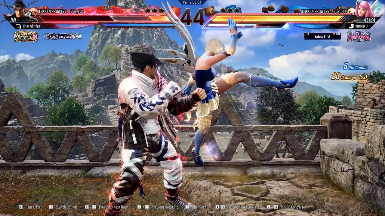 Jin's Pressure Made Alisa Panic 