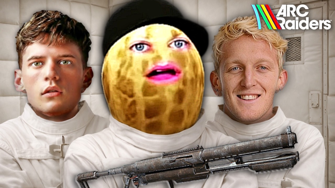 TheBurntPeanut HILARIOUSLY GOING CRAZY with Tfue & Nate Hill | ARC RAIDERS