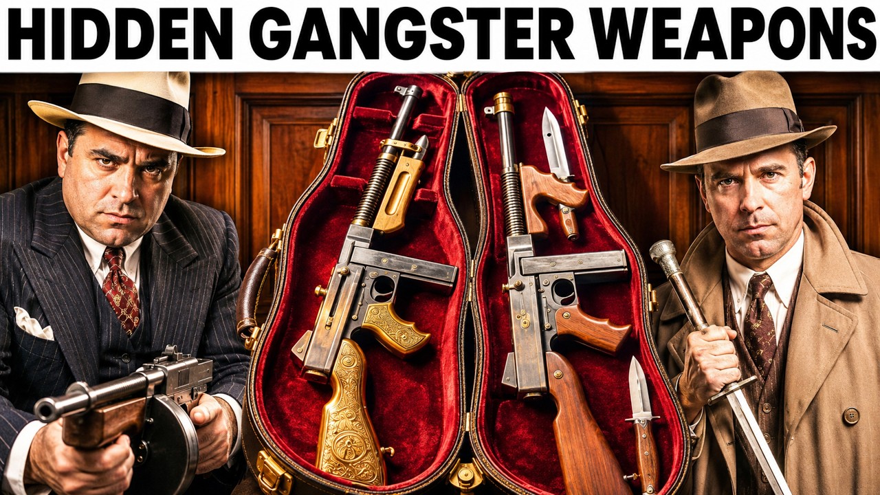 25 HIDDEN Weapons 1920s Gangsters Carried That Are Now Lost to History