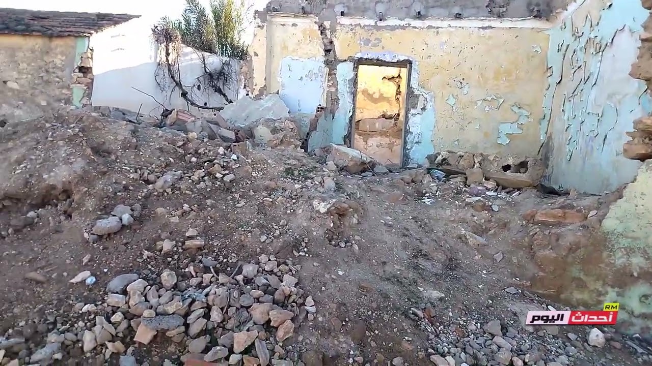 حي مسطري بلدية عقب الليل حيث هدم منذ 4 سنوات 14_01_2022