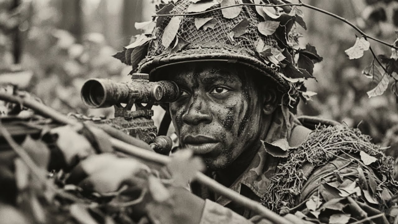 Germans Never Imagined One Black Sniper's Camouflage Method Would Kill 510 of Their Soldiers