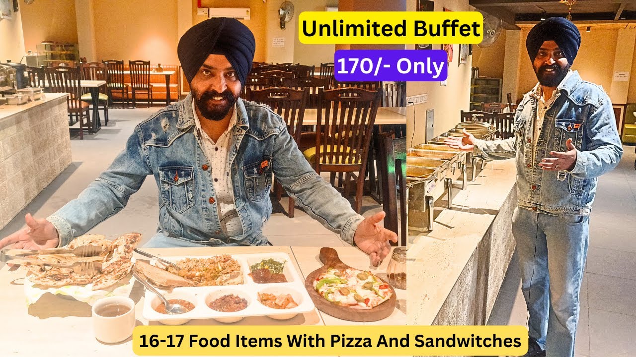 170 Only/- Newly Opened Unlimited Food Buffet Red Chilli Dhaba