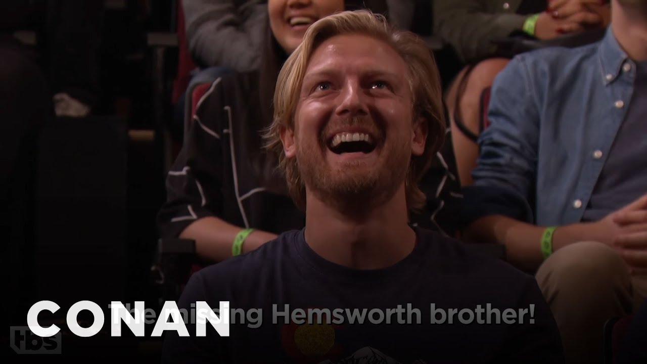Audience Member Theme Songs: Missing Hemsworth Edition | CONAN on TBS