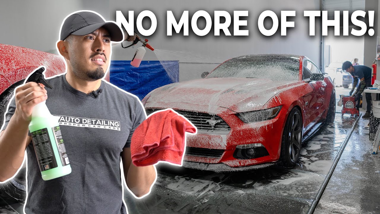 Rinseless Wash vs Waterless Wash - What's The Difference and What's Better?