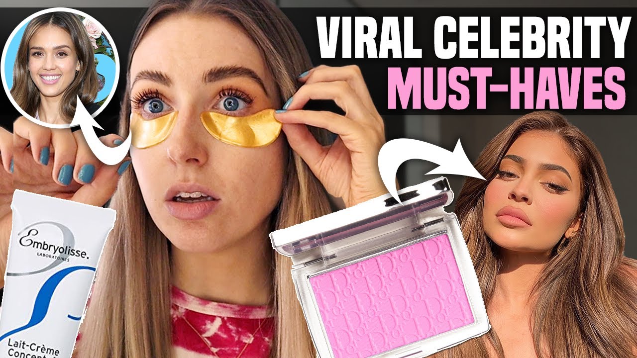 I Bought Celebrity MUST HAVE Beauty Products...what was worth it?!