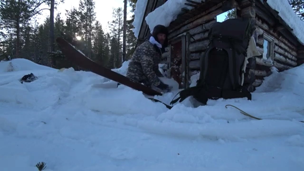 I LIVE IN A LOG CABIN HIKING IN THE WOODS