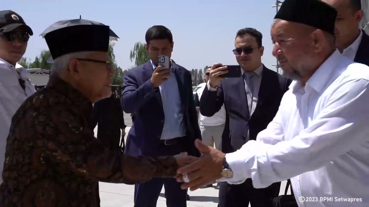 Wapres Mengunjungi Makam Imam Bukhari, Samarkand