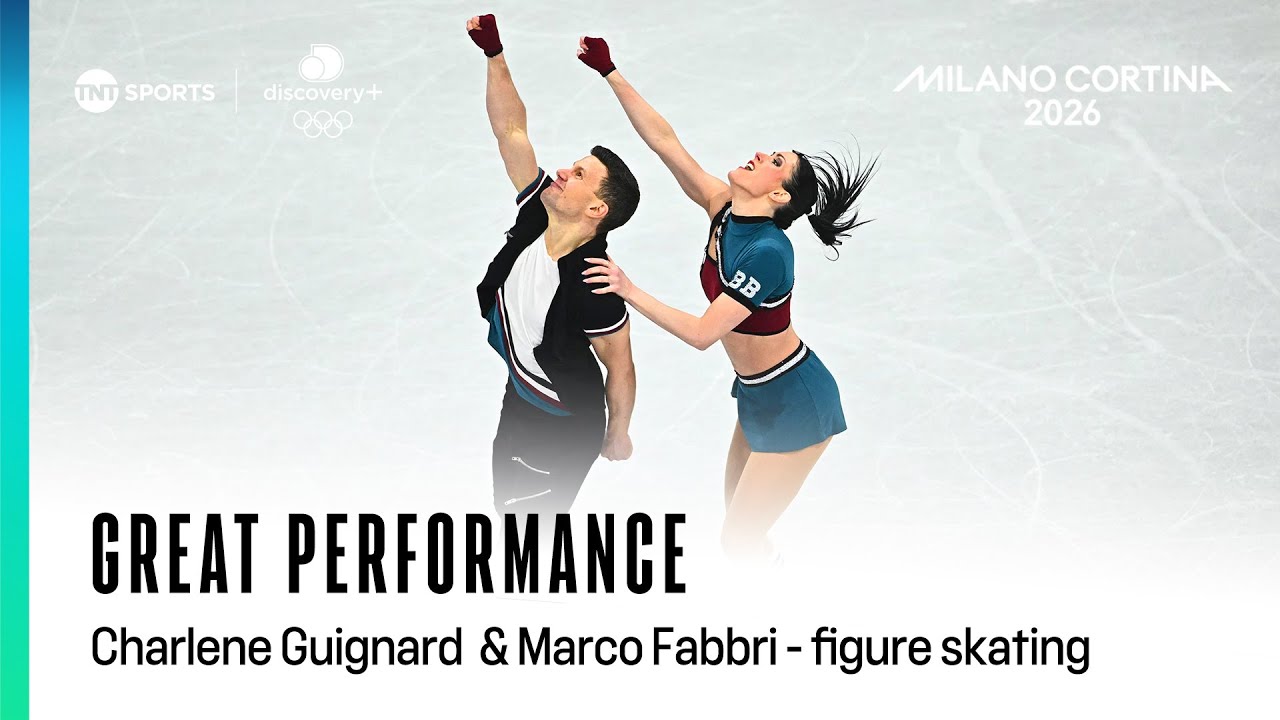 Charlene Guignard & Marco Fabbri STUNNING performance to Backstreet boys 👏 | Winter Olympics 2026