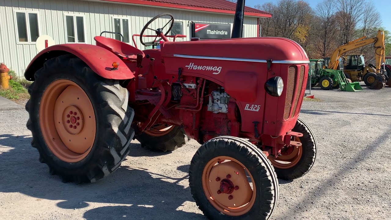 Lot 183 - Hanomag R425 Diesel Tractor