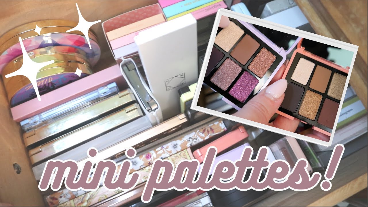 EYESHADOW PALETTE COLLECTION PART I: All My Mini Palettes! | Carly Rose