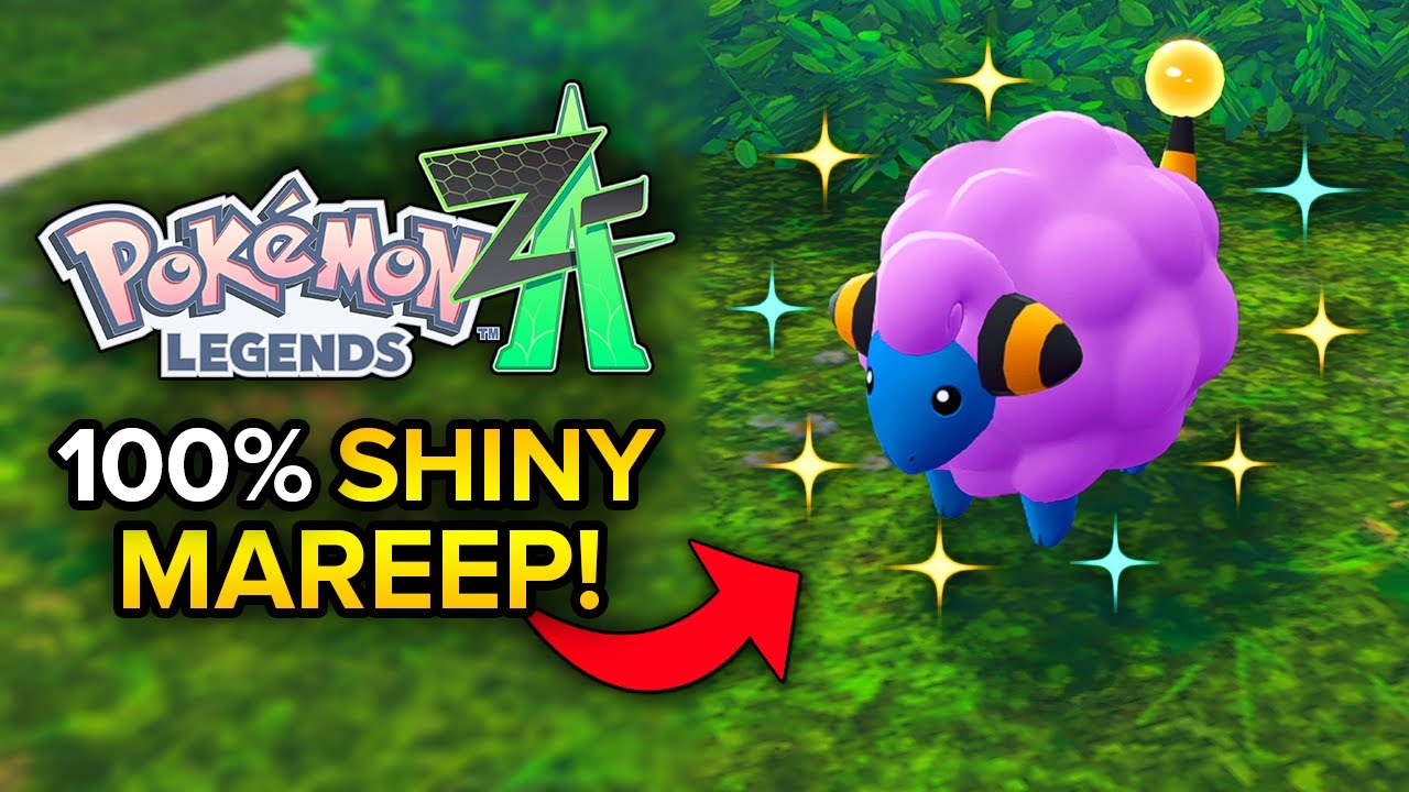 Как получить ГАРАНТИРОВАННО блестящего Марепа в Pokémon Legends ZA