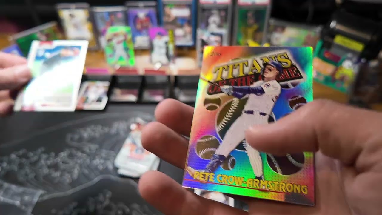 Opening a blaster box of Topps MLB 75 Series 1 2026