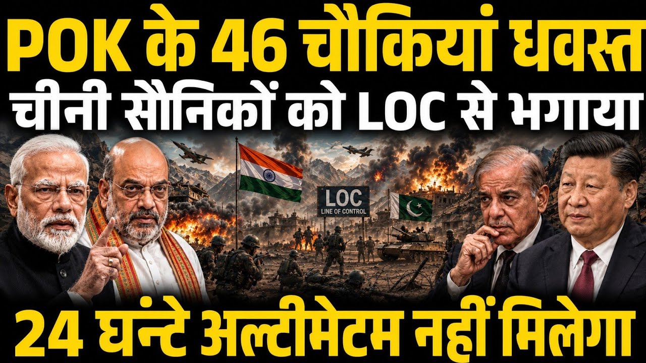 India&rsquo;s Biggest POK Operation? LOC Trembles as China Issues Warning | Full Analysis