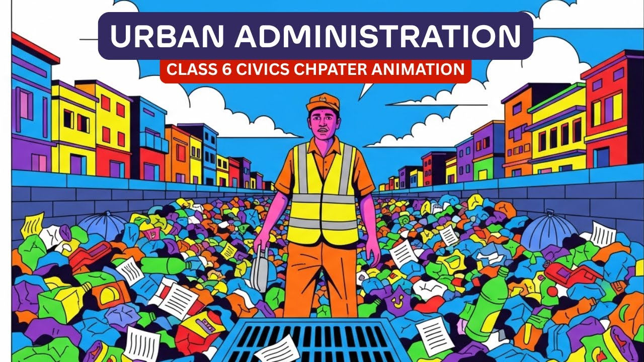 Urban Administration | Class 6 Civics Chapter 6 | NCERT Animation | SOCIAL AND POLITICAL LIFE