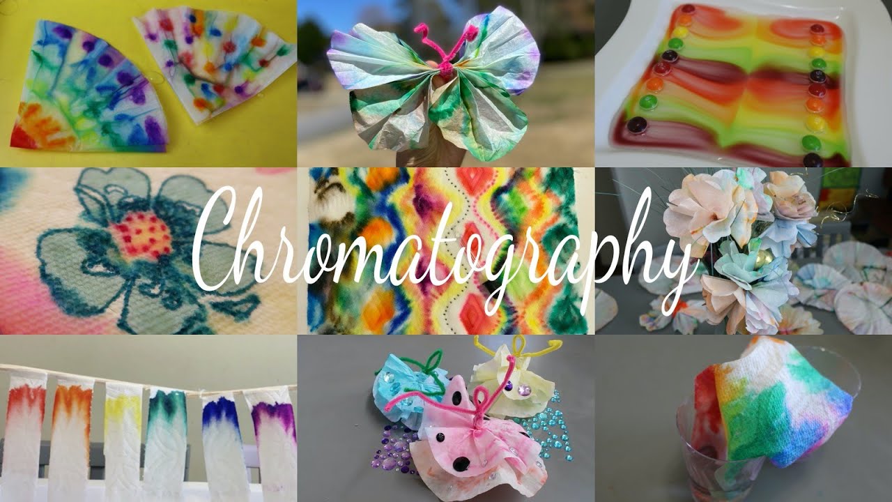 크로마토그래피 기법으로 6가지 초간단!! 재미있는 활동을 알려드려요! 교사 및 학부모용 | Chromatography