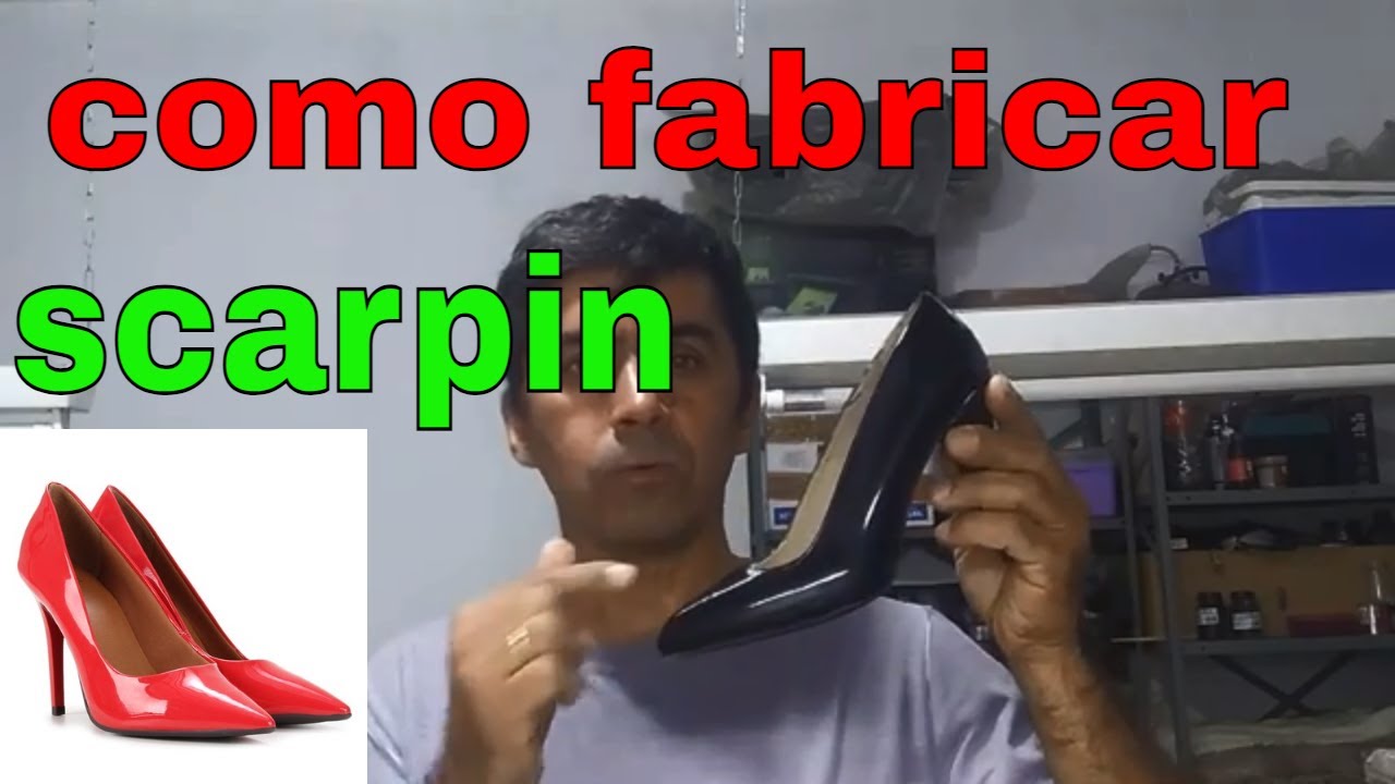 [scarpin]como fazer um modelo de scarpin