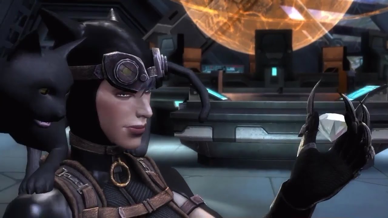 Injustice full house with catwoman