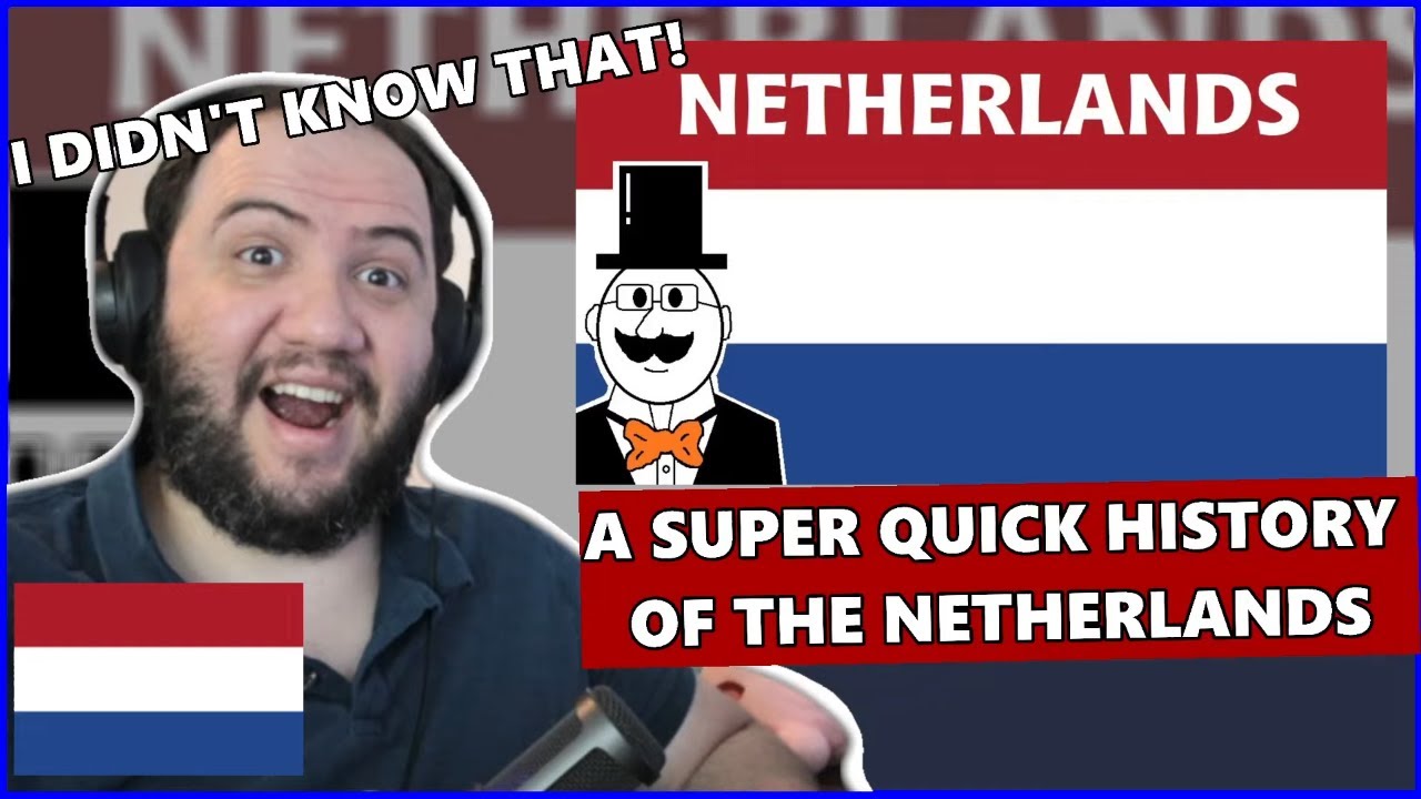 A Super Quick History of the Netherlands | Teacher Paul Reacts 🇳🇱