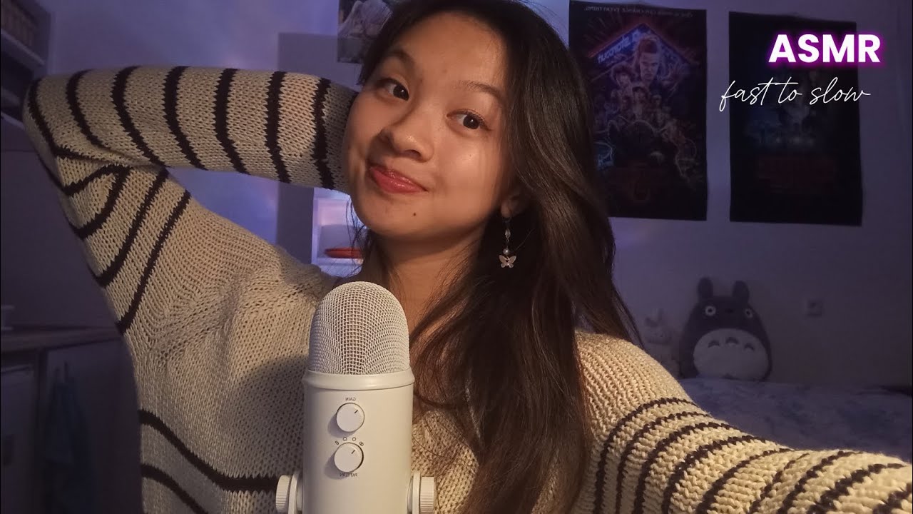 ASMR | du fast au slow pour t'endormir 🌌