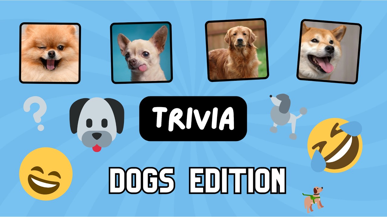 🐶🐾 Ultimate Dog Trivia! 37 Fun & Pawsome Questions! 🏆🐕