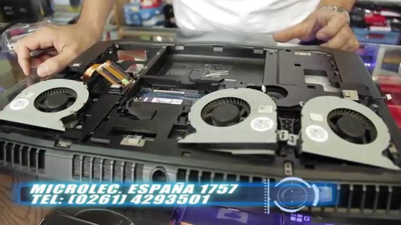 ALIENWARE M18X - I7 Y SLI GTX 580TI (DESPIECE)