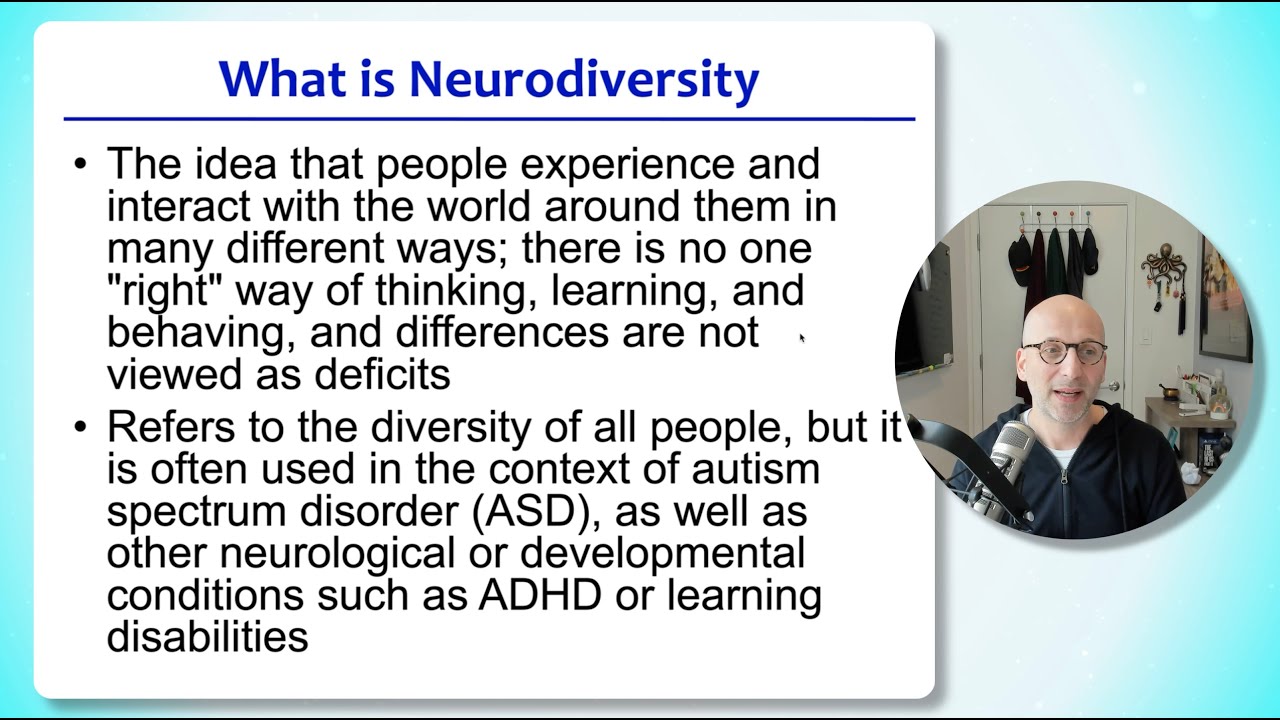 SW 260A - Critical Disability - Week 13 - Video 2 - Neurodiversity and Workplace Suggestions