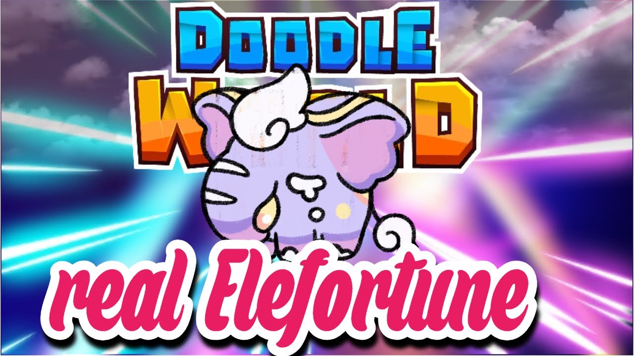 real elefortune - Doodle World PVP