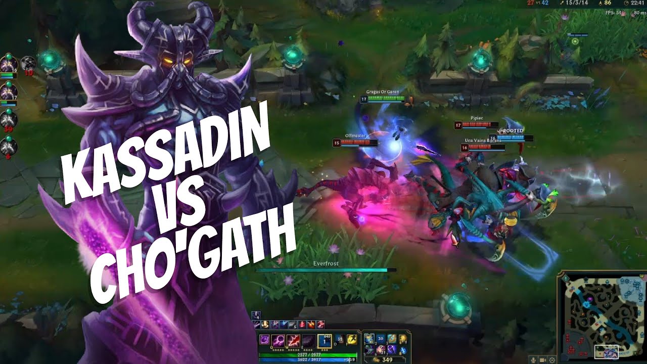 Carrying NOOBS in ONE FOR ALL | Kassadin VS Cho'Gath | League of Legends | 2021
