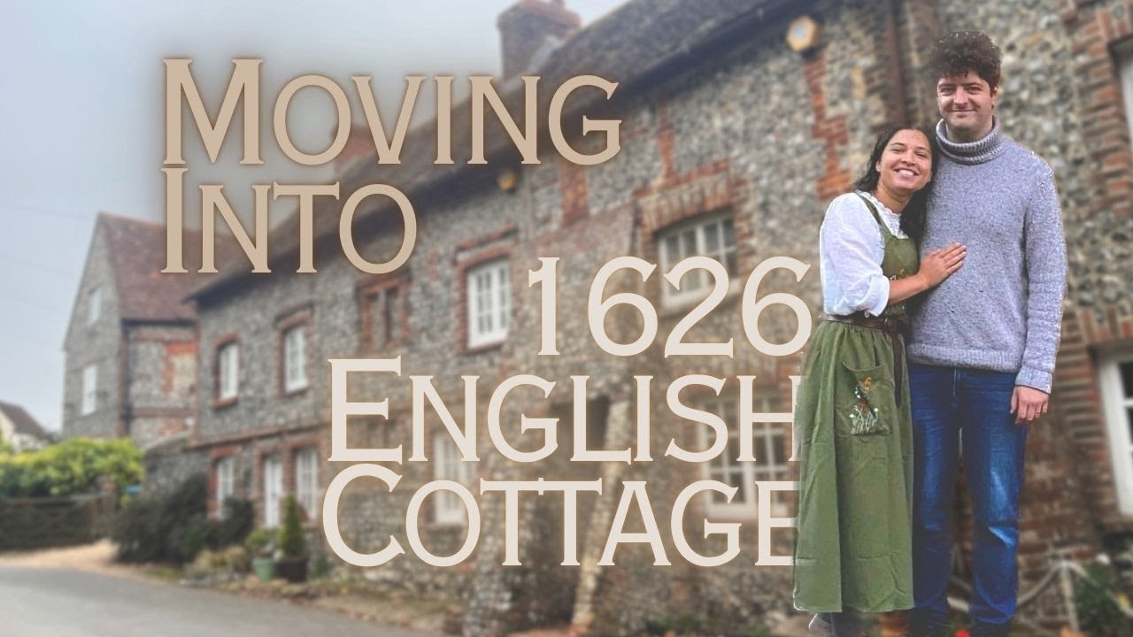 First Day Of Moving Into Our Fantasy Cottage | First Tour Of The House | 1626 English Cottage
