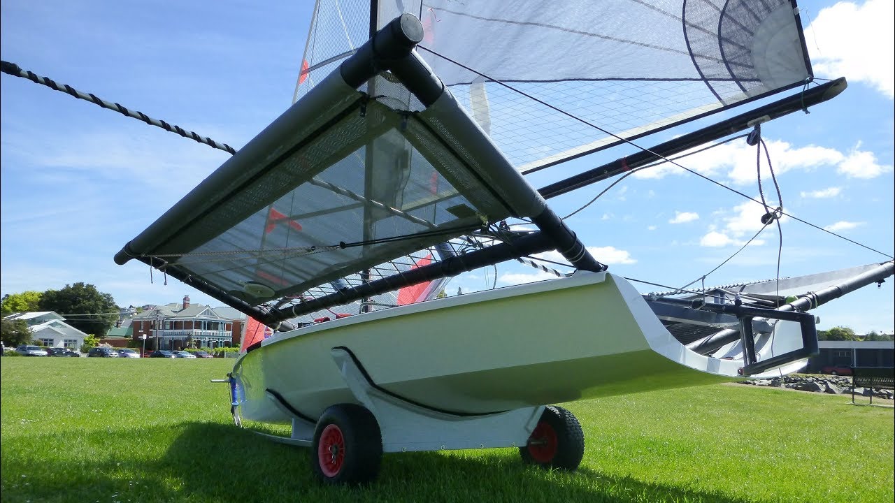 Hobart Drone Images - Sailing B14