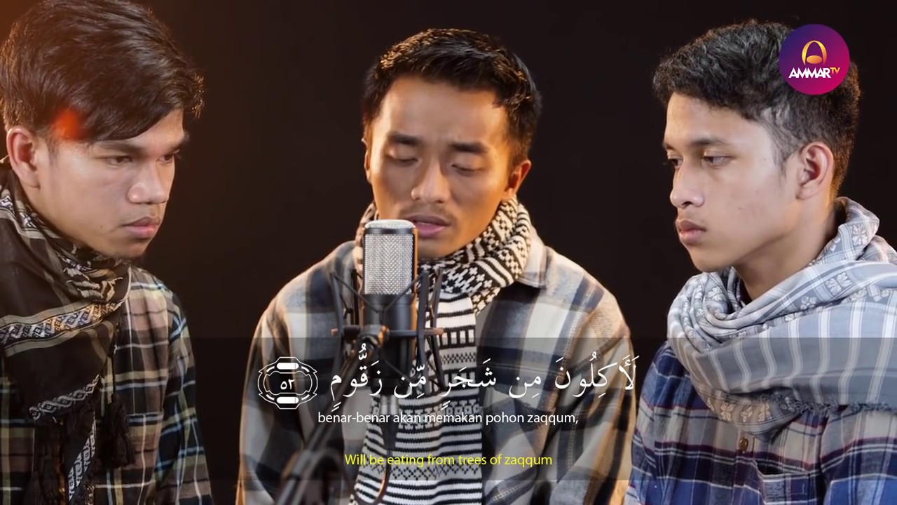 Al WAQI'AH Duet TRIO Para Hafidz Qur'an  Muzammil Hasballah, Taqy Malik, Ibrohim Elhaq
