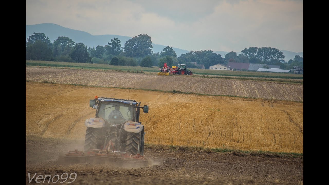 Siew w Nocy! i Uprawa pod Rzepak 2017 | New Holland VS Zetor