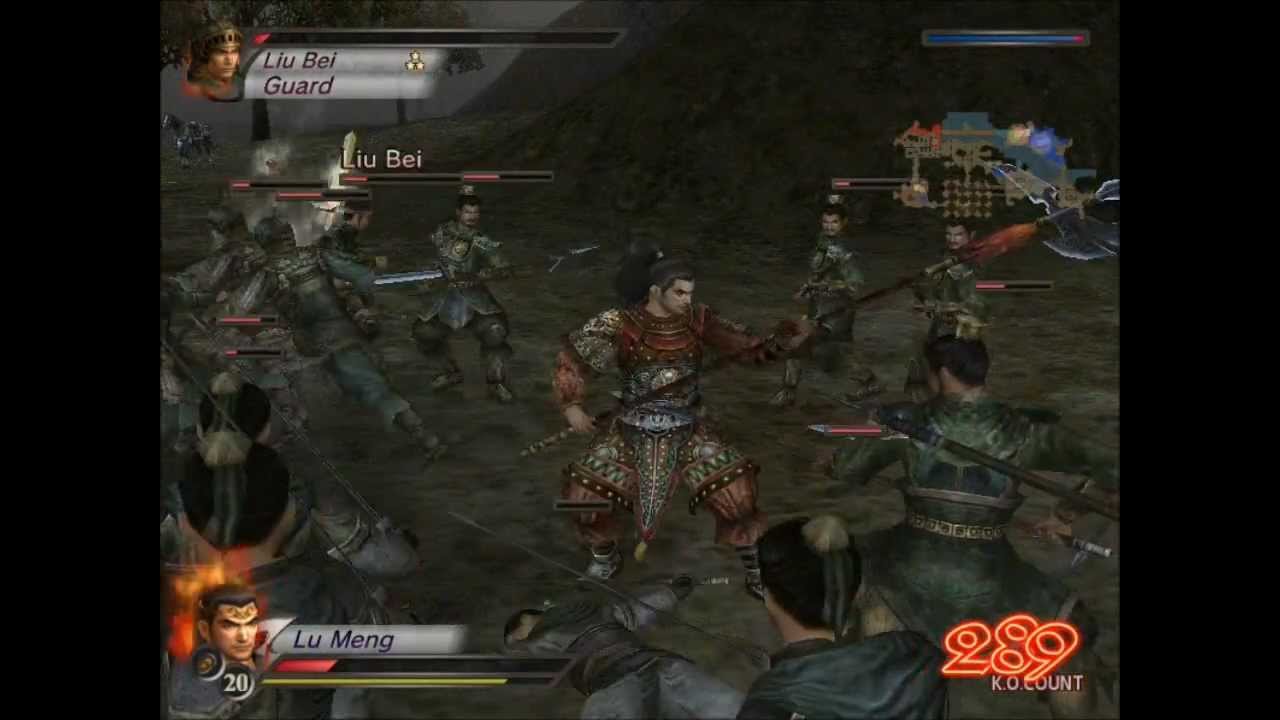 Lu Meng - Battle of Yi Ling - Dynasty Warriors 4 Hard Mode