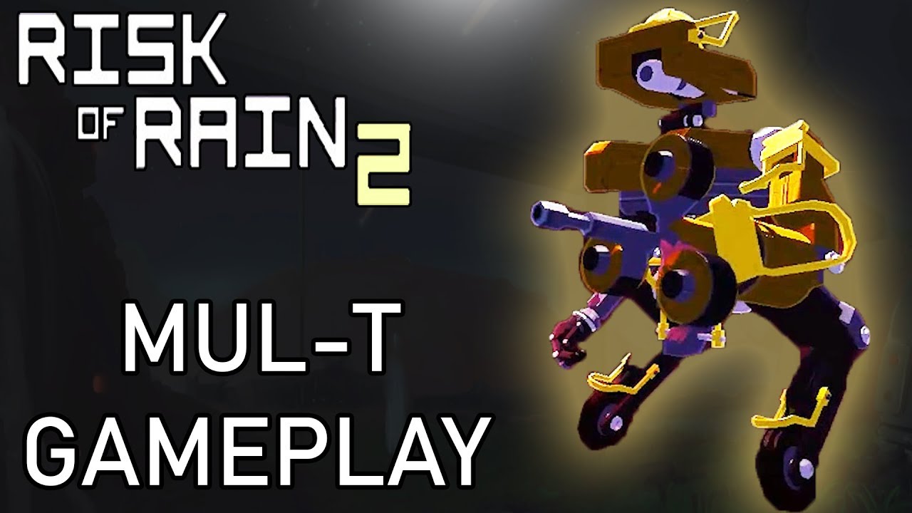 RISK OF RAIN 2 - MUL-T Gameplay (solo / rainstorm difficulty)