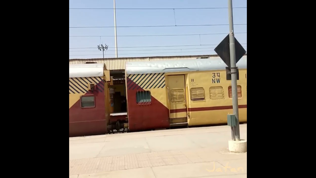 a tour from churu to sikar #train#memories