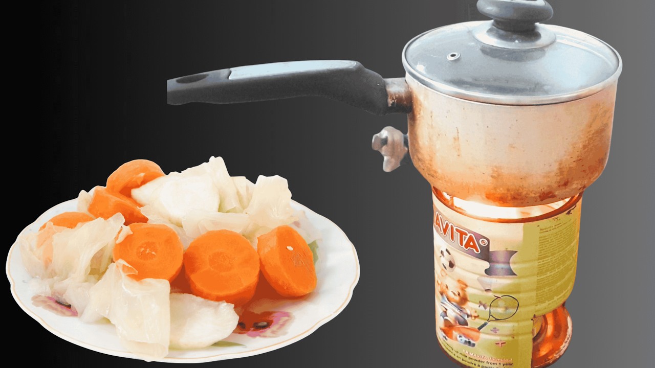 How to build a free DIY cooking stove! No gas, no electricity needed